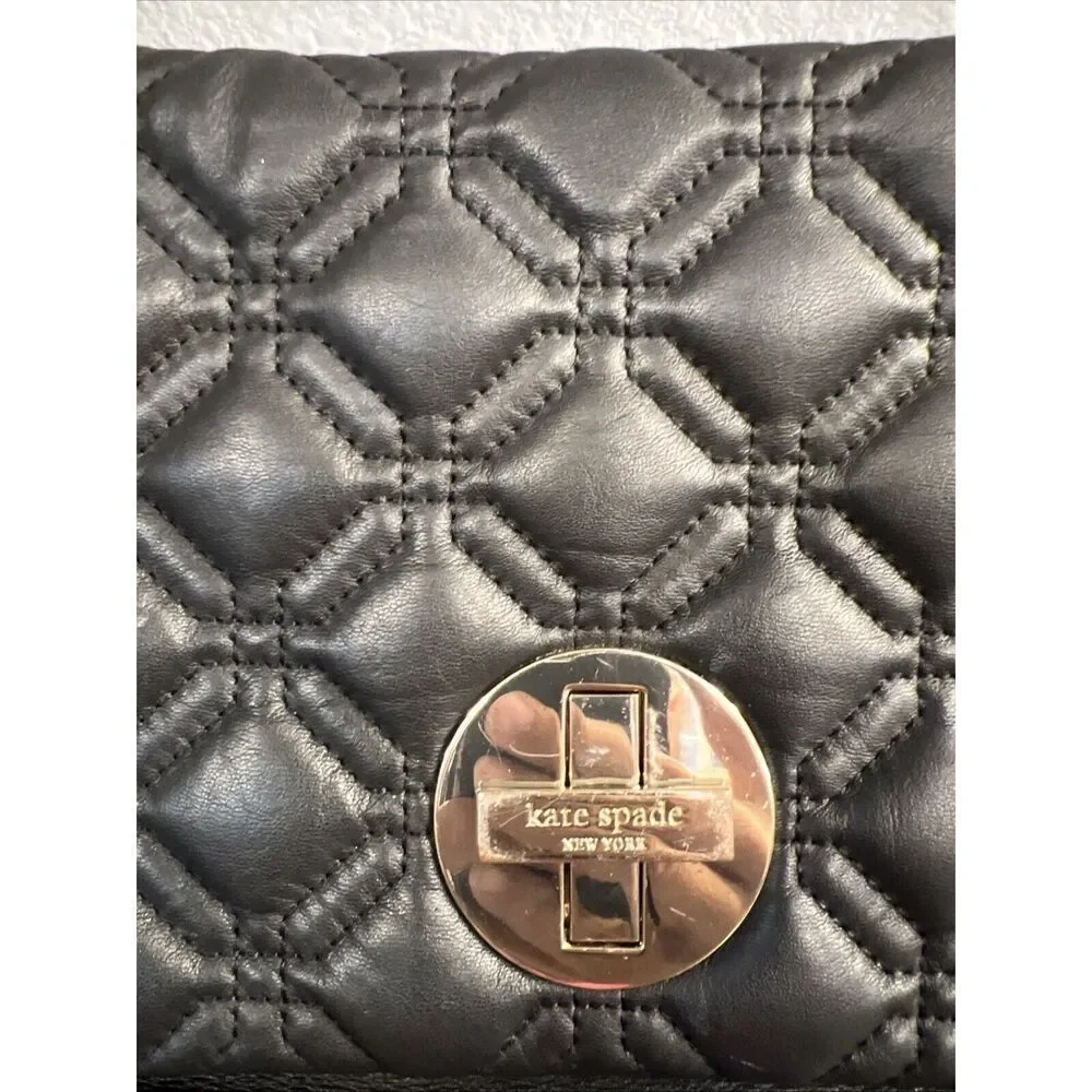 KATE SPADE CYNTHIA‎ ASTOR COURT BLACK PURSE HANDBAG SHOULDER BAG